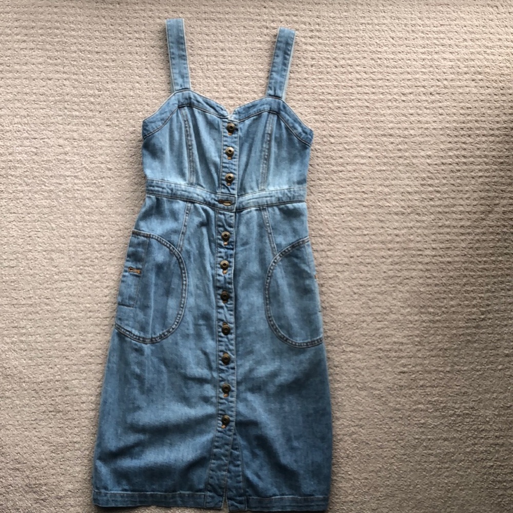 Anthropologie Jean dress w/side pockets - NWT- 2P